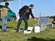 Dr. Norbert Bischoff (LBEG) präsentierte auf dem Feldtag Hamerstorf am 21.09.2023 die Ergebnisse der Sickerwasseruntersuchungen - © Lea Ball Dr. Norbert Bischoff (LBEG) präsentierte auf dem Feldtag Hamerstorf am 21.09.2023 die Ergebnisse der Sickerwasseruntersuchungen