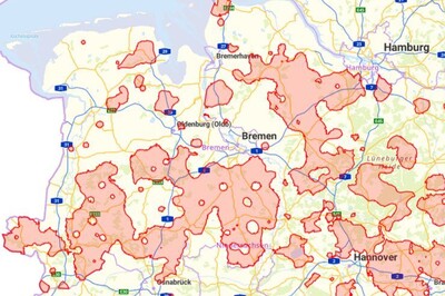 Jahreskulisse der Roten Gebiete (2025)