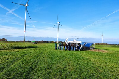 Feldbegang am Standort Schw&uuml;blingsen