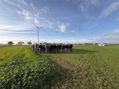 Feldbegang am Standort Schw&uuml;blingsen